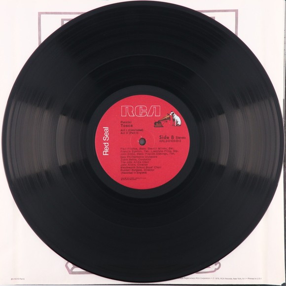 Puccini Jeontyne Price as Tosca, Placido Domingo, Milnes 2 LP Box Set 12" Record - Picture 8 of 12